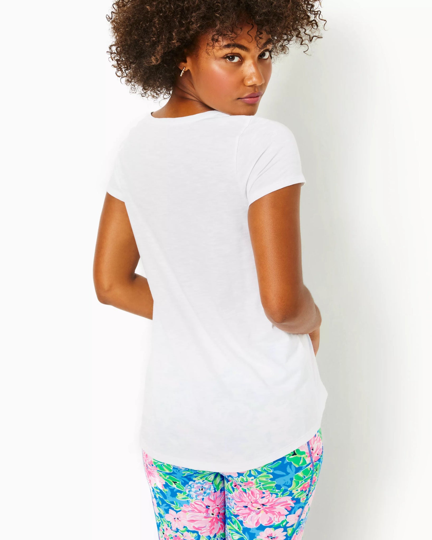 Etta Scoop Neck TopHeartland Retail ItemsLILLY PULITZERThe Printed Peach Savannah