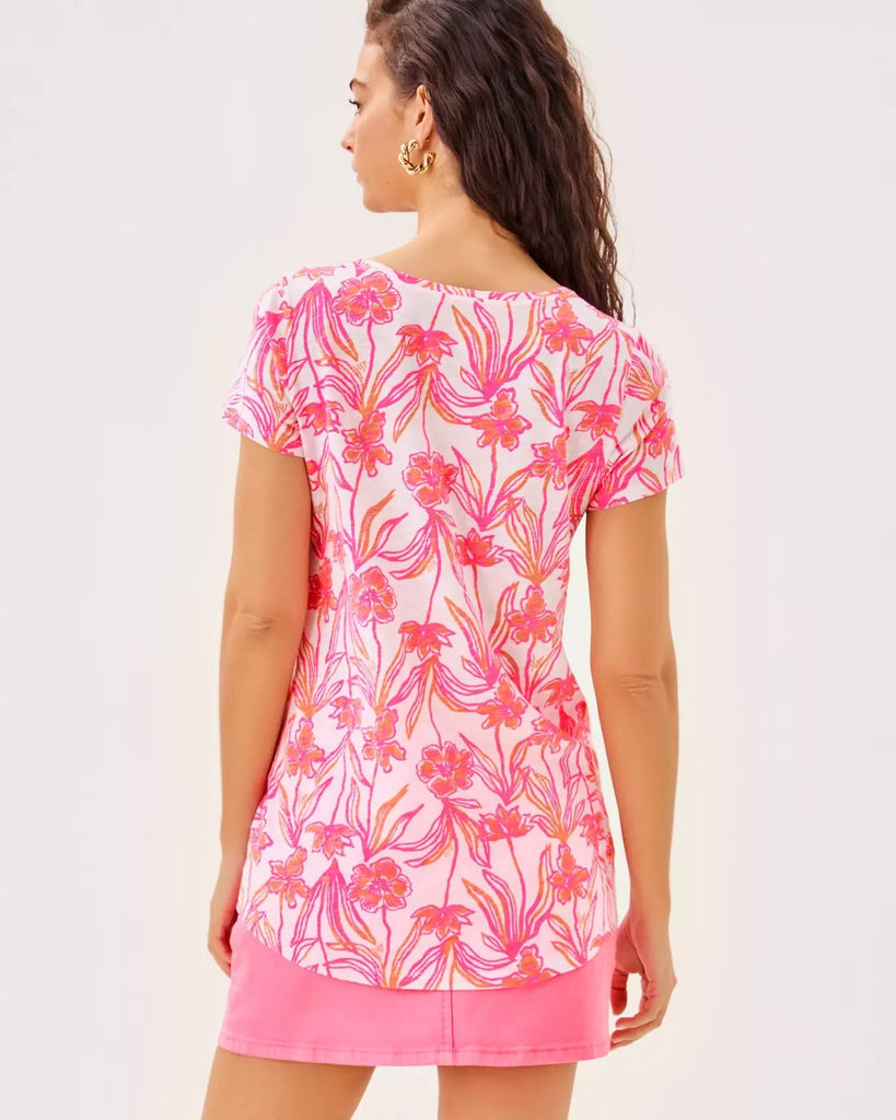 Etta Scoop Neck TopHeartland Retail ItemsLILLY PULITZERThe Printed Peach Savannah
