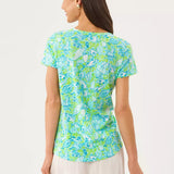 Etta Scoop Neck TopWomen - Tops - TeeLILLY PULITZERThe Printed Peach Savannah