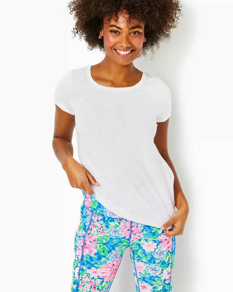 Etta Scoop Neck TopHeartland Retail ItemsLILLY PULITZERThe Printed Peach Savannah