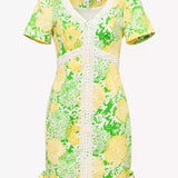 Evita Short Sleeve Stretch ShiftLILLY PULITZERThe Printed Peach Savannah
