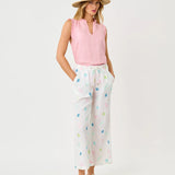 27" Brawley Linen Crop Pant