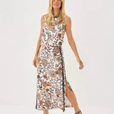 Sanders High Rise Maxi Skirt