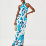 Devena Halter Maxi Dress