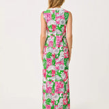 Barberine Stretch Maxi Shift Dress