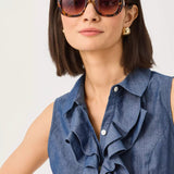Fenly Sleeveless TopWomen - Tops - BlousesLILLY PULITZERThe Printed Peach Savannah
