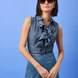 Fenly Sleeveless TopWomen - Tops - BlousesLILLY PULITZERThe Printed Peach Savannah