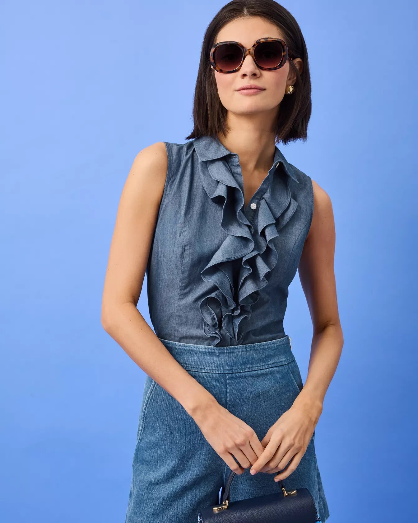 Fenly Sleeveless TopWomen - Tops - BlousesLILLY PULITZERThe Printed Peach Savannah