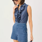 Fenly Sleeveless TopWomen - Tops - BlousesLILLY PULITZERThe Printed Peach Savannah