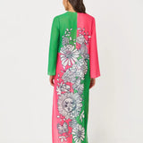 Perry Long Sleeve Maxi Cover-Up