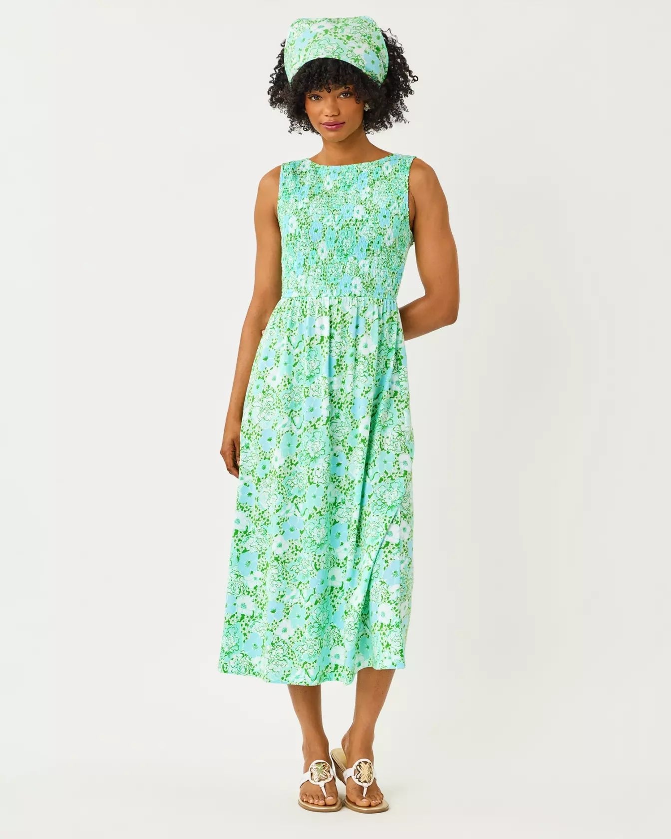 Finnley Midi DressDresses - Fit & Flare DressesLILLY PULITZERThe Printed Peach Savannah