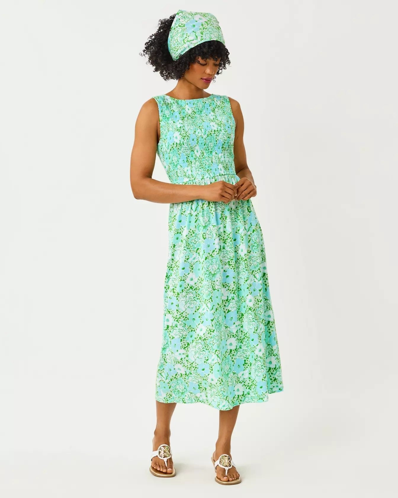 Finnley Midi DressDresses - Fit & Flare DressesLILLY PULITZERThe Printed Peach Savannah