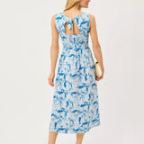 Finnley Smocked Midi DressWomen - Dresses - Fit & FlareLILLY PULITZERThe Printed Peach Savannah
