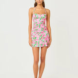 Flamenco TankiniLILLY PULITZERThe Printed Peach Savannah