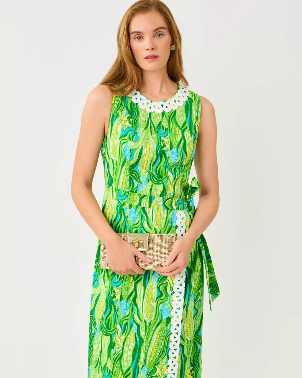 Fresia Stretch Maxi Shift DressWomen - Dresses - Fitted DressesLILLY PULITZERThe Printed Peach Savannah