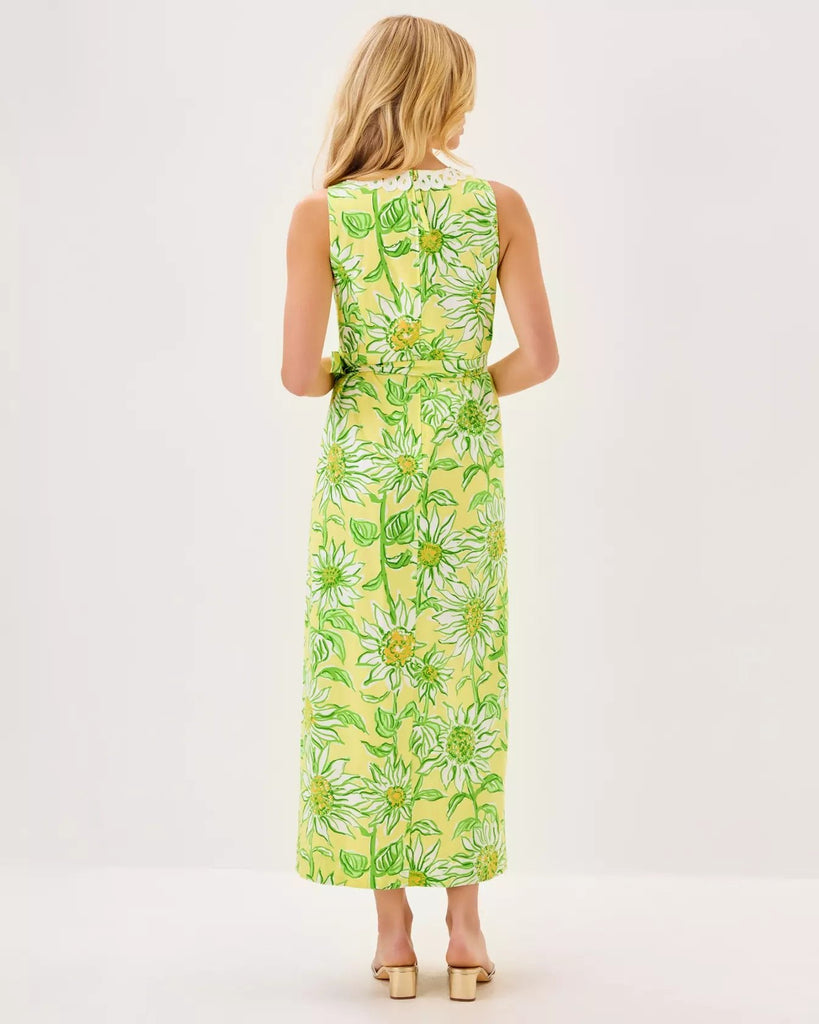 Fresia Stretch Maxi Shift DressHeartland Retail ItemsLILLY PULITZERThe Printed Peach Savannah