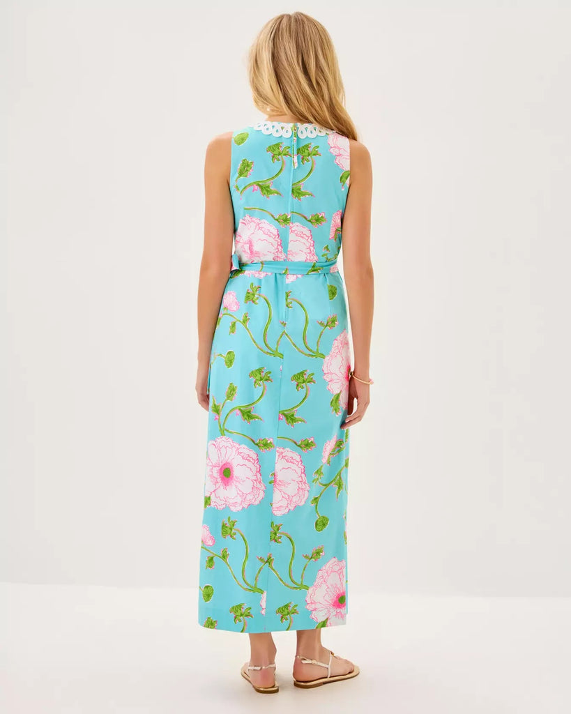 Fresia Stretch Maxi Shift DressHeartland Retail ItemsLILLY PULITZERThe Printed Peach Savannah