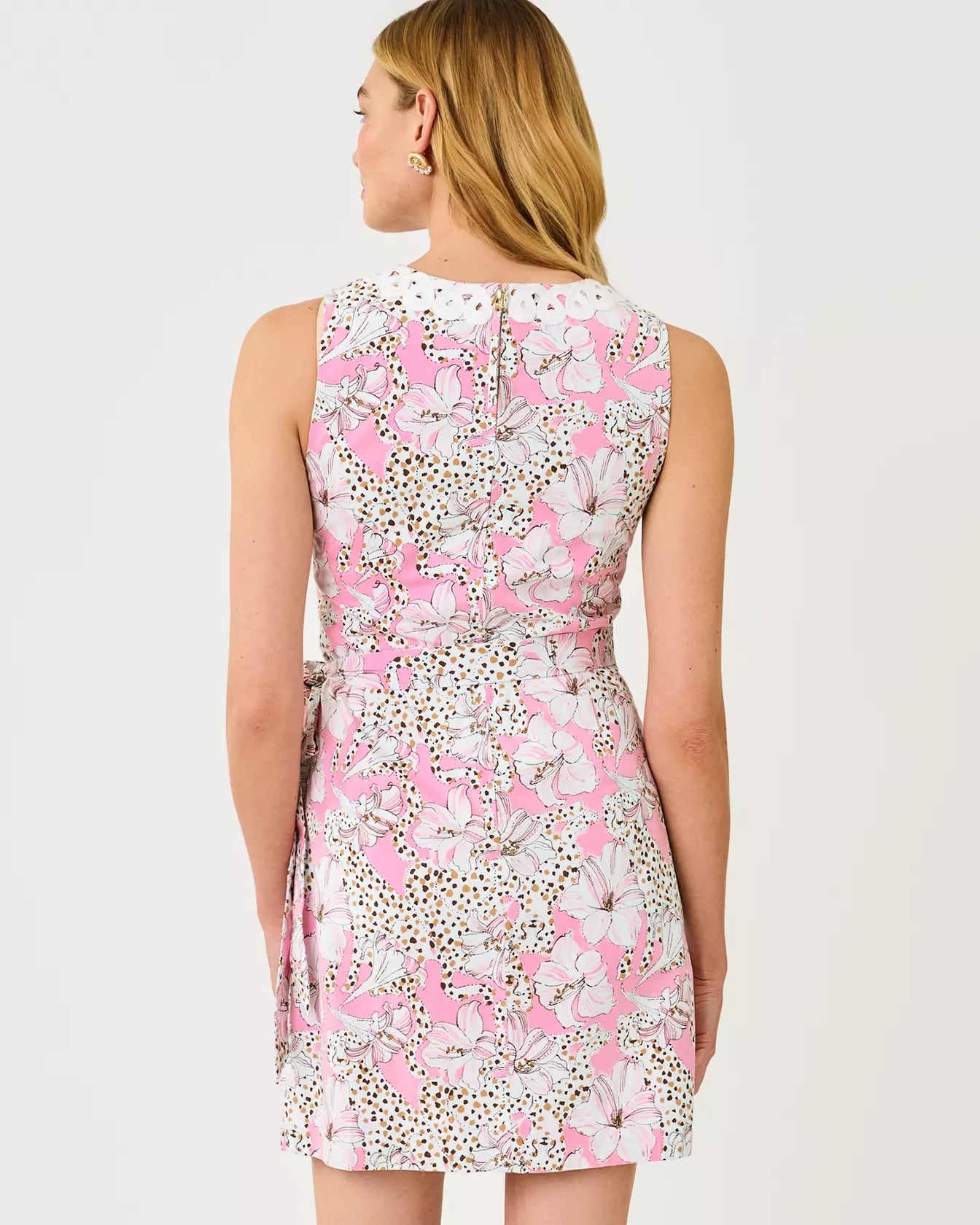 Fresia Stretch Shift DressWomen - Dresses - Shift DressLILLY PULITZERThe Printed Peach Savannah