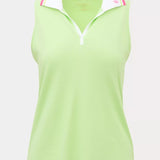 Frida Sleeveless Polo UPF 50+Women - PolosLILLY PULITZERThe Printed Peach Savannah