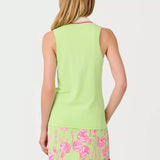Frida Sleeveless Polo UPF 50+Women - PolosLILLY PULITZERThe Printed Peach Savannah