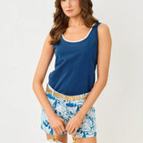 Gabbie Crochet Trimmed Knit Tank TopWomen - Tops - TanksLILLY PULITZERThe Printed Peach Savannah