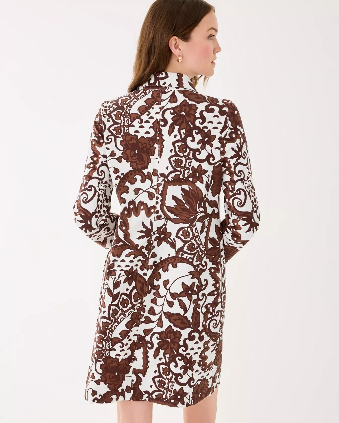 Gabi DressWomen - Dresses - A - Line/Easy DressesLILLY PULITZERThe Printed Peach Savannah