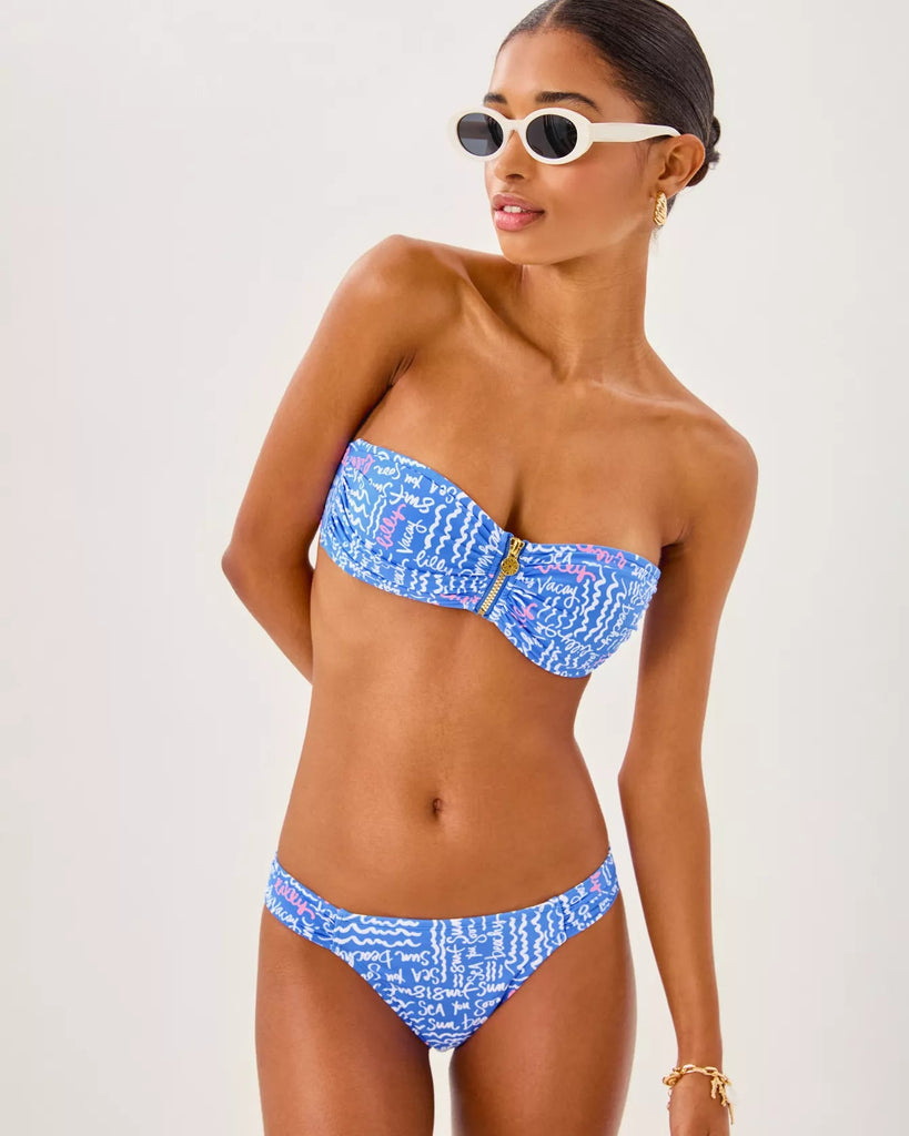 Genya Bandeau Bikini TopHeartland Retail ItemsLILLY PULITZERThe Printed Peach Savannah