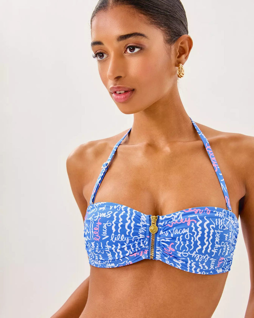 Genya Bandeau Bikini TopHeartland Retail ItemsLILLY PULITZERThe Printed Peach Savannah