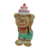 Gingerbread Boy with Cake OrnamentChristmasThe Printed Peach Savannah