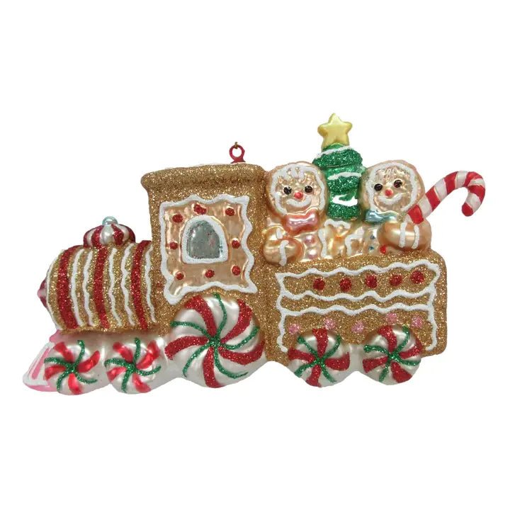 Gingerbread Train OrnamentChristmasThe Printed Peach Savannah