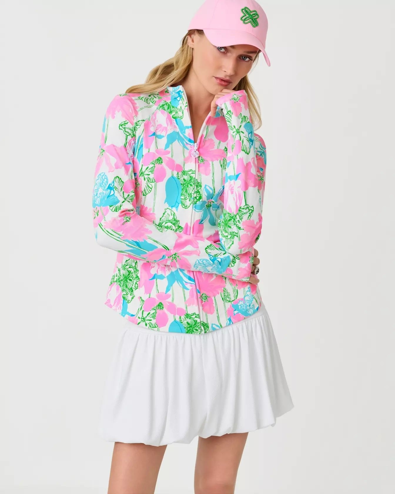 Giorgie Bubble Skort UPF 50+LILLY PULITZERThe Printed Peach Savannah