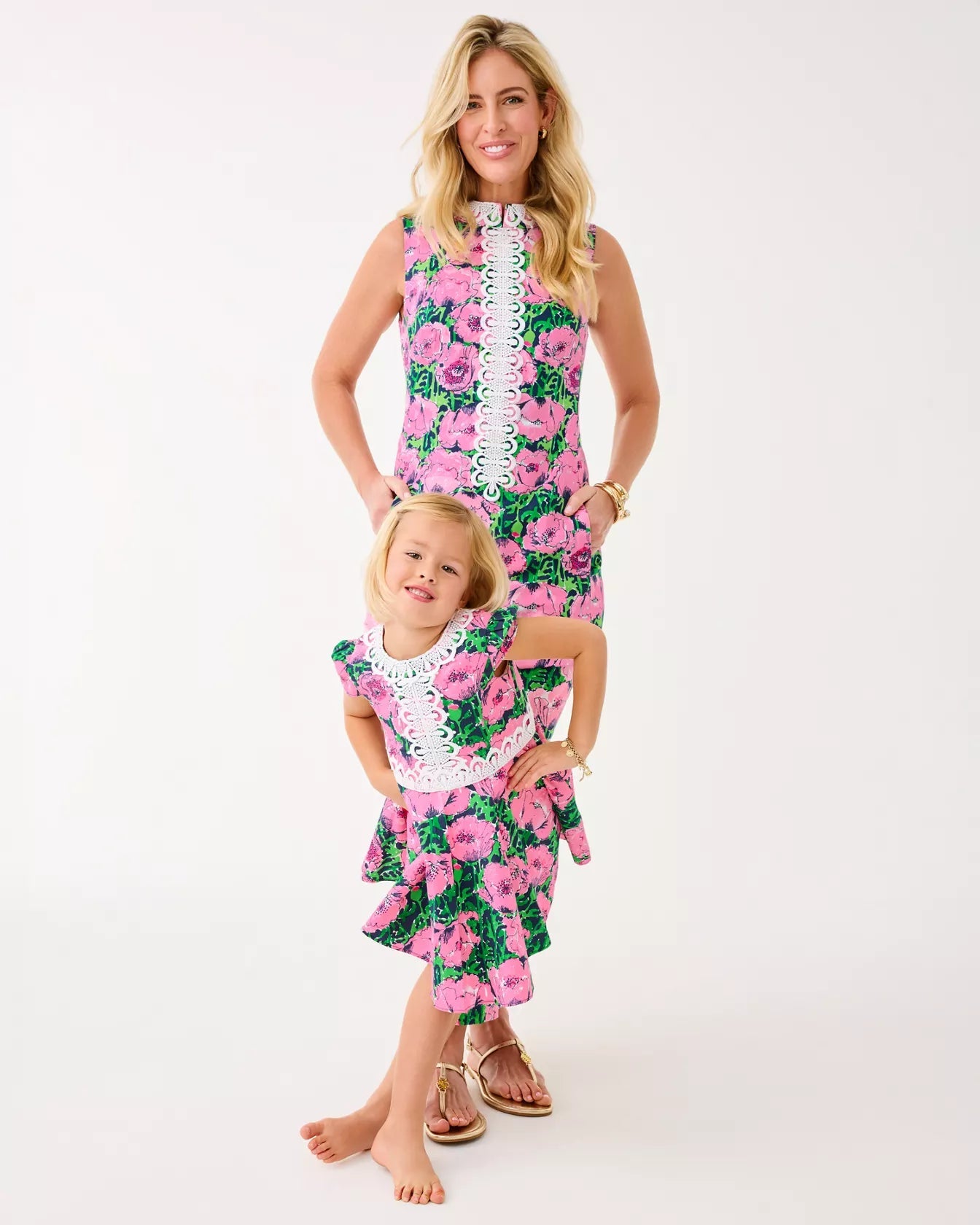 Girls Idala Short Sleeve DressGirls - Dresses & Rompers - DressesLILLY PULITZERThe Printed Peach Savannah