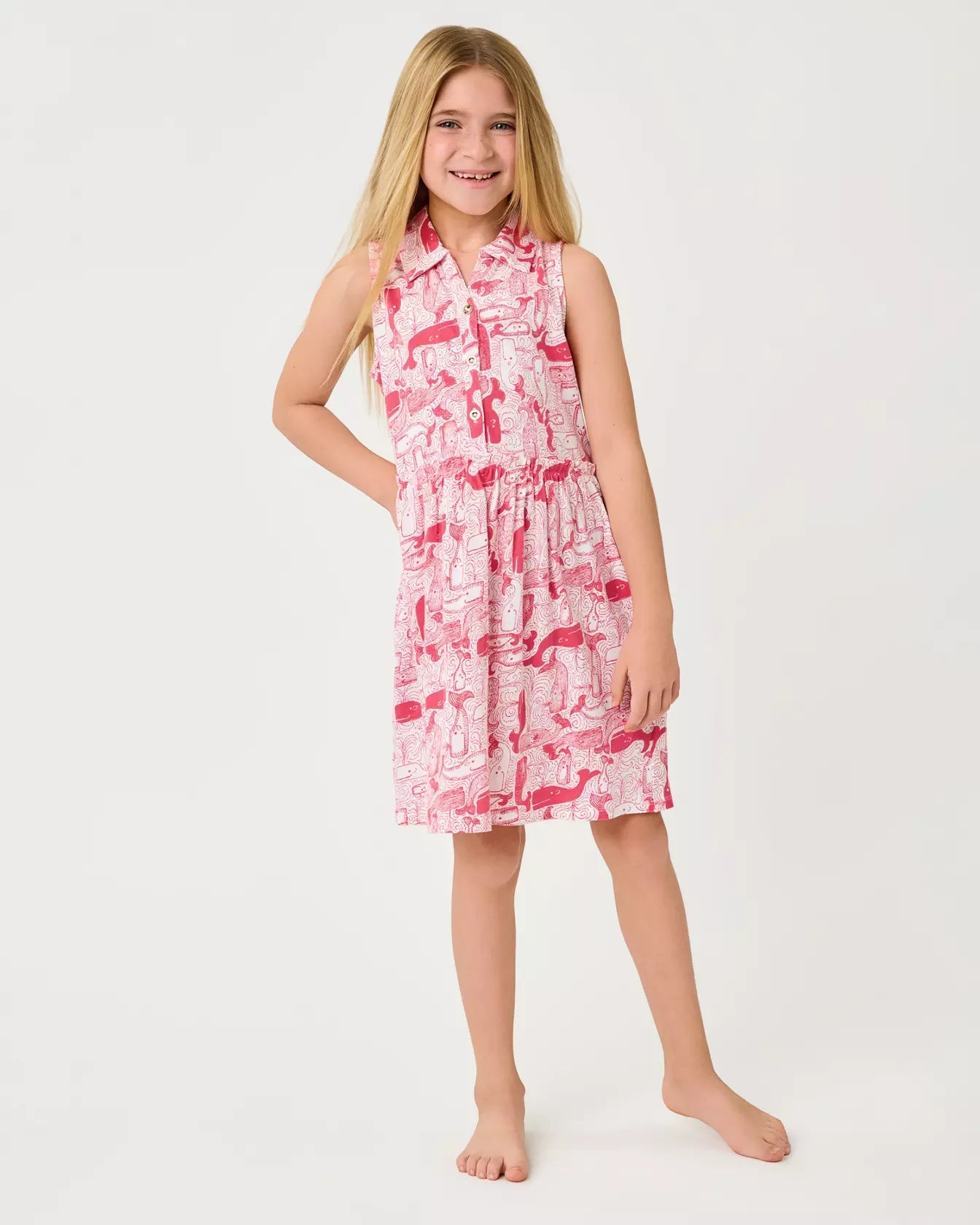 Girls Mini Arley DressGirls - DressesLILLY PULITZERThe Printed Peach Savannah