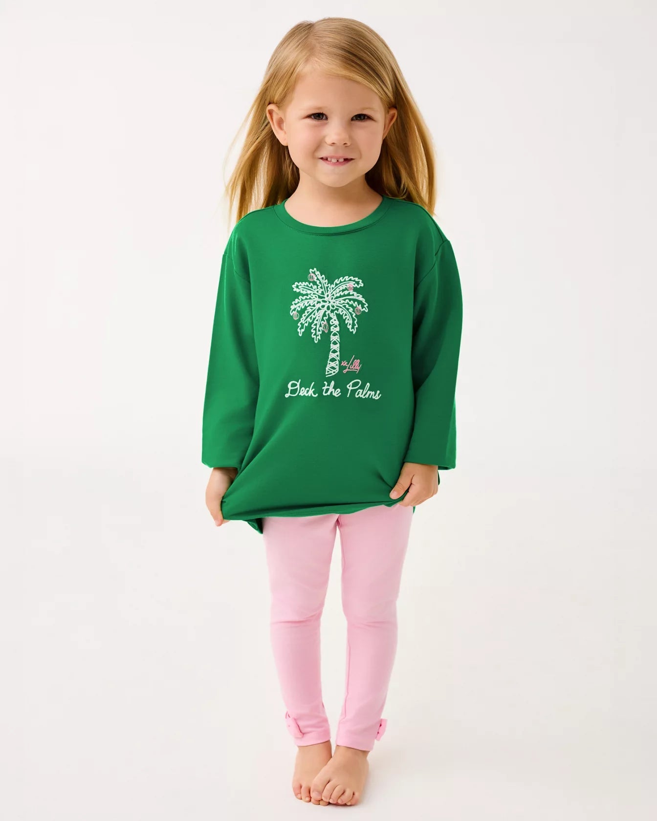 Girls Mini Ballad SweatshirtGirls - Tops & Bottoms - TopsLILLY PULITZERThe Printed Peach Savannah