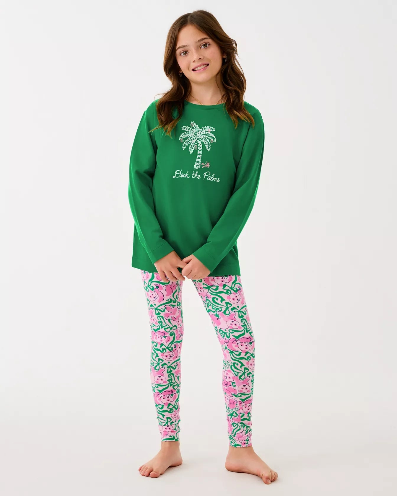 Girls Mini Ballad SweatshirtGirls - Tops & Bottoms - TopsLILLY PULITZERThe Printed Peach Savannah