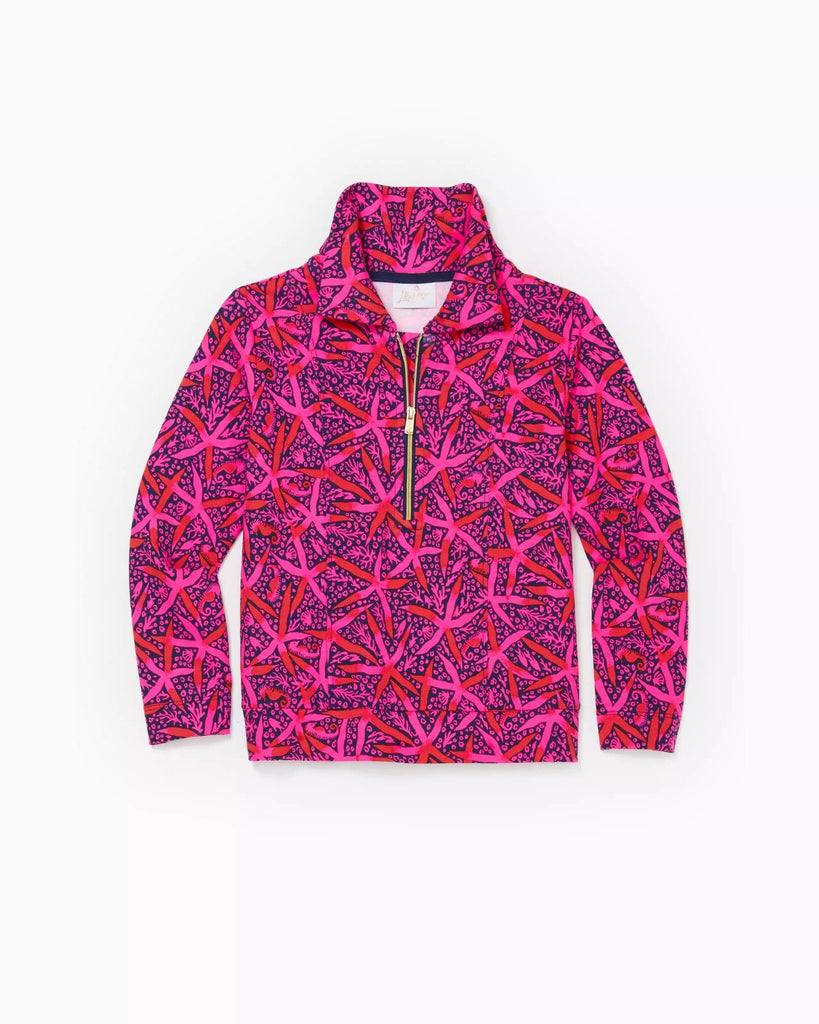Girls Mini Eleni PulloverHeartland Retail ItemsLILLY PULITZERThe Printed Peach Savannah