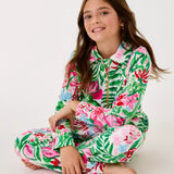 Girls Mini Eleni Velour PulloverGirls - Tops & Bottoms - TopsLILLY PULITZERThe Printed Peach Savannah