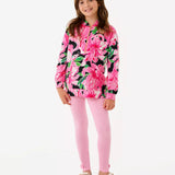 Girls Mini Kamillie HoodieGirls - Tops & Bottoms - TopsLILLY PULITZERThe Printed Peach Savannah