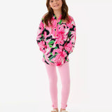 Girls Mini Kamillie HoodieGirls - Tops & Bottoms - TopsLILLY PULITZERThe Printed Peach Savannah