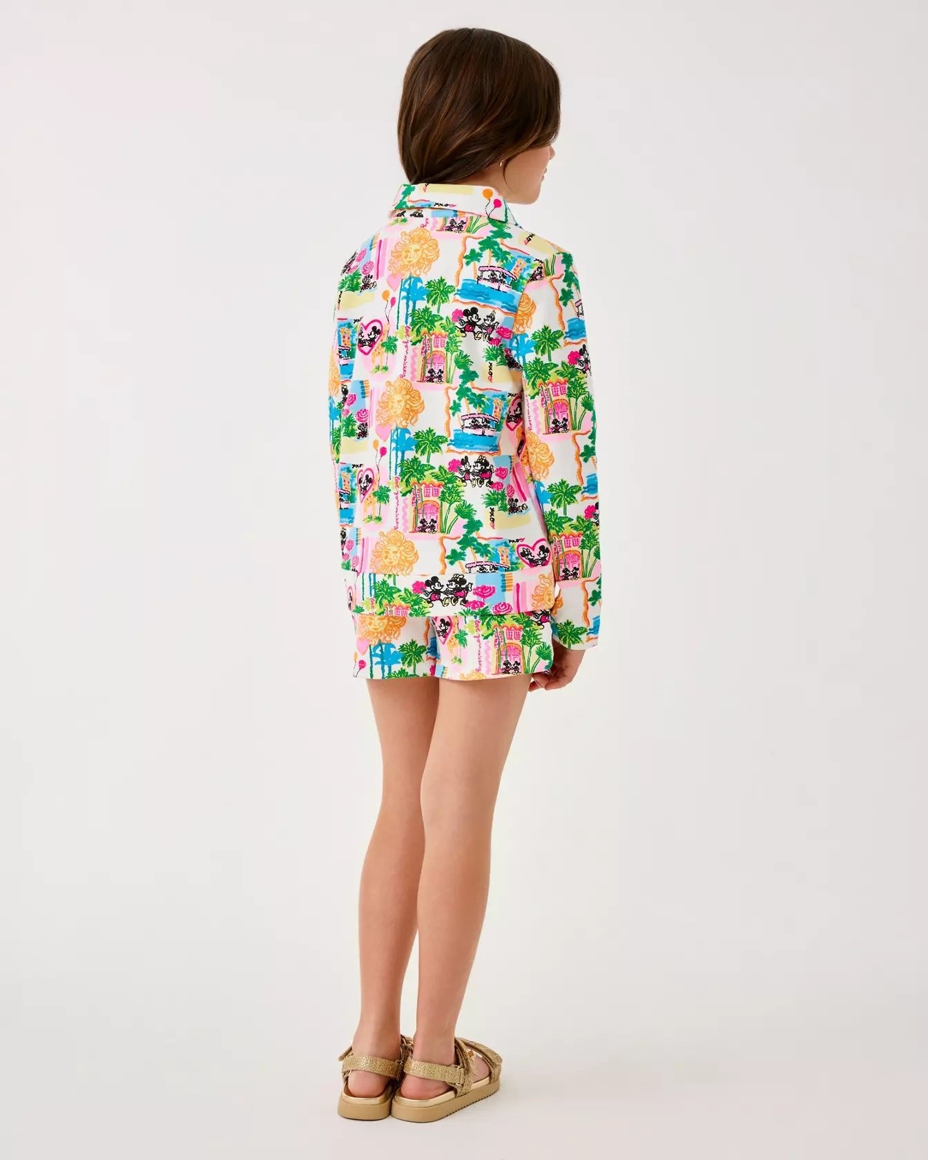 Girls Mini Kylar ShortGirls - Tops & Bottoms - BottomsLILLY PULITZERThe Printed Peach Savannah