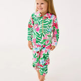 Girls Mini Mallie Velour PantGirls - Tops & Bottoms - BottomsLILLY PULITZERThe Printed Peach Savannah
