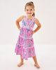 Girls Mini Pollie Midi DressHeartland Retail ItemsLILLY PULITZERThe Printed Peach Savannah