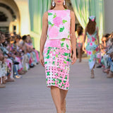 Goodwin High Rise Midi SkirtWomen - Bottoms - SkirtsLILLY PULITZERThe Printed Peach Savannah