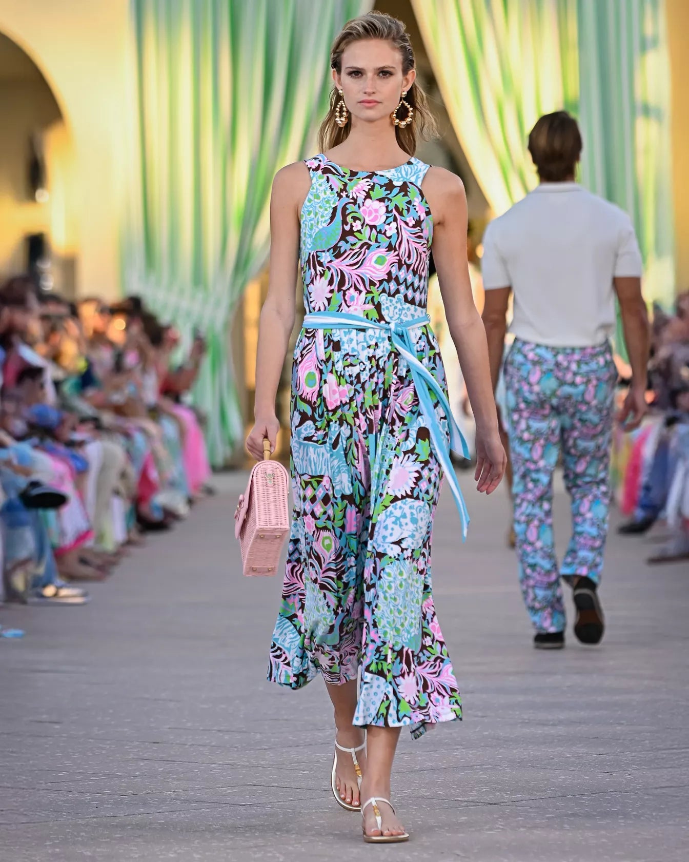 Gracyn Midi DressWomen - Dresses - Fit & Flare DressesLILLY PULITZERThe Printed Peach Savannah