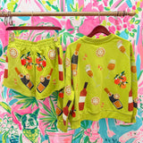 Green Mimosa Icon SweatshirtHeartland Retail ItemsQueen of SparklesThe Printed Peach Savannah