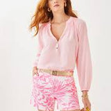Gretchen High Rise ShortWomens - Bottoms - ShortsLILLY PULITZERThe Printed Peach Savannah