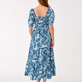 Hadly Short Sleeve Smocked DressWomen - Dresses - Fit & Flare DressesLILLY PULITZERThe Printed Peach Savannah