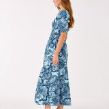 Hadly Short Sleeve Smocked DressWomen - Dresses - Fit & Flare DressesLILLY PULITZERThe Printed Peach Savannah