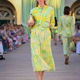Hadly Short Sleeve Smocked Maxi DressDresses - Fit & Flare DressesLILLY PULITZERThe Printed Peach Savannah