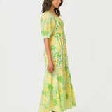 Hadly Short Sleeve Smocked Maxi DressDresses - Fit & Flare DressesLILLY PULITZERThe Printed Peach Savannah
